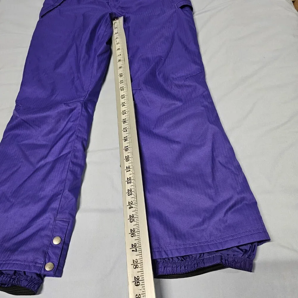 Burton DryRide Ski Snowboard Pants Girl Size XL/18 Purple Outdoor